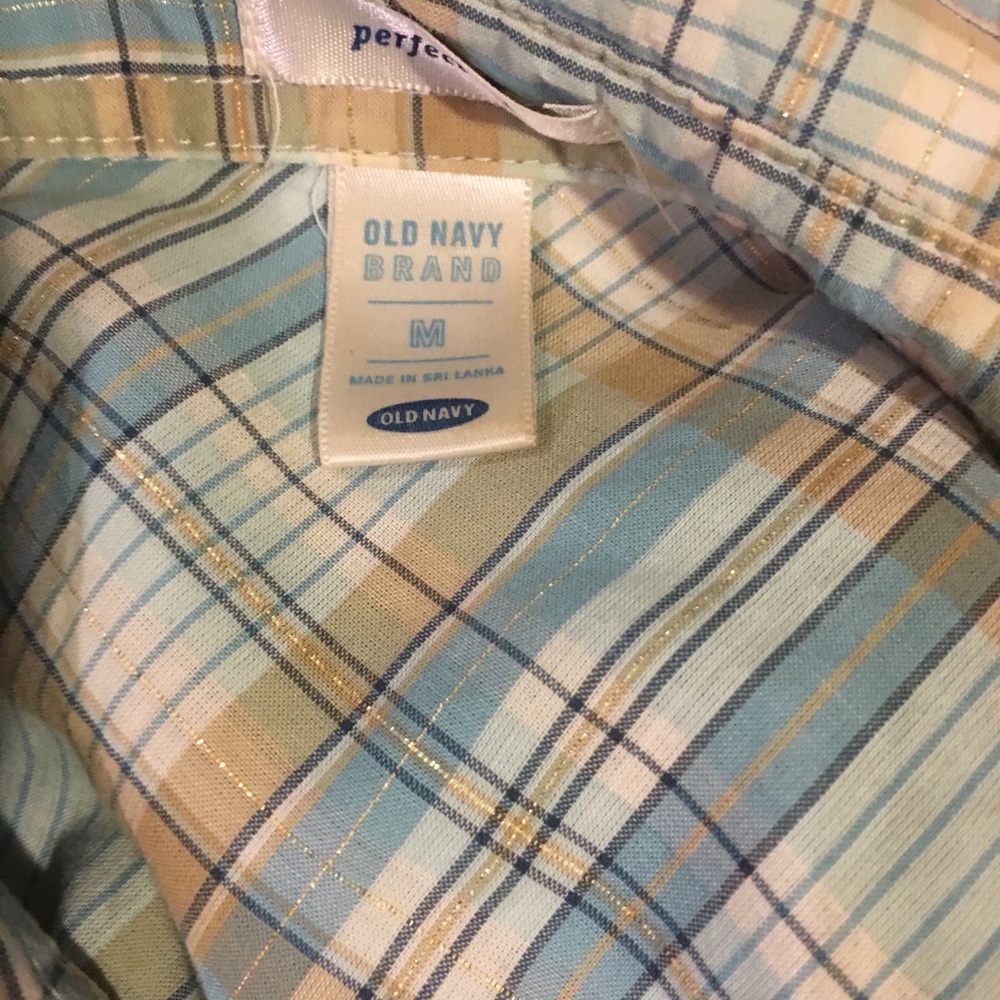 Plaid button up - Picture 2 of 2